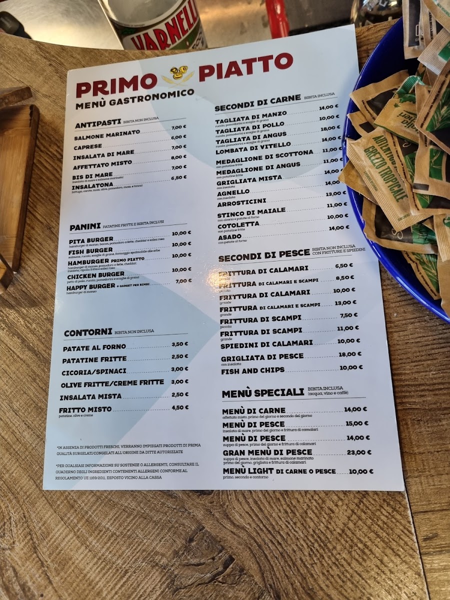 Primo Piatto - No al progresso gastronomico Photo Menu 10