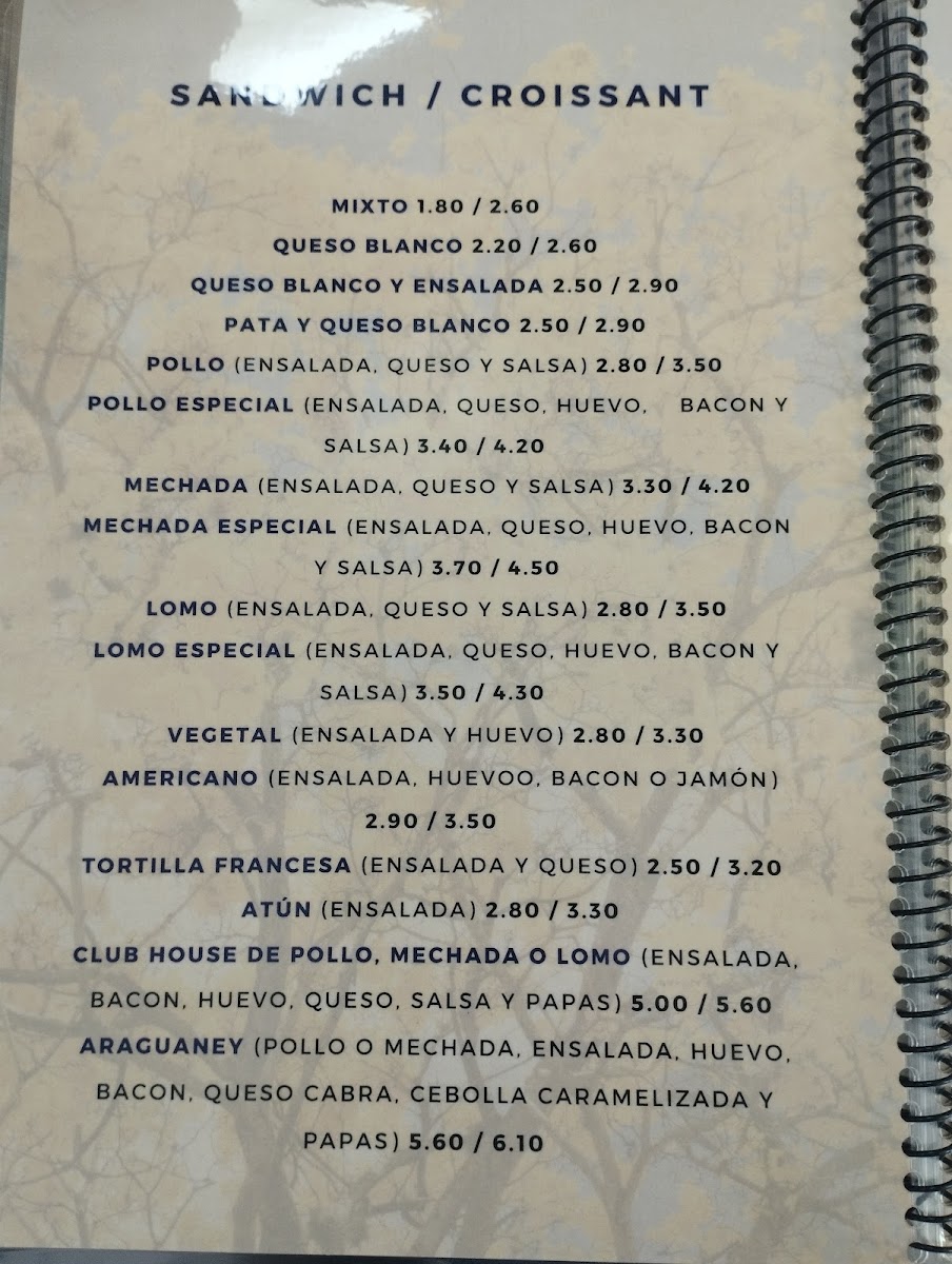 Araguaney - Arepera & Cafeteria Photo Menu 3