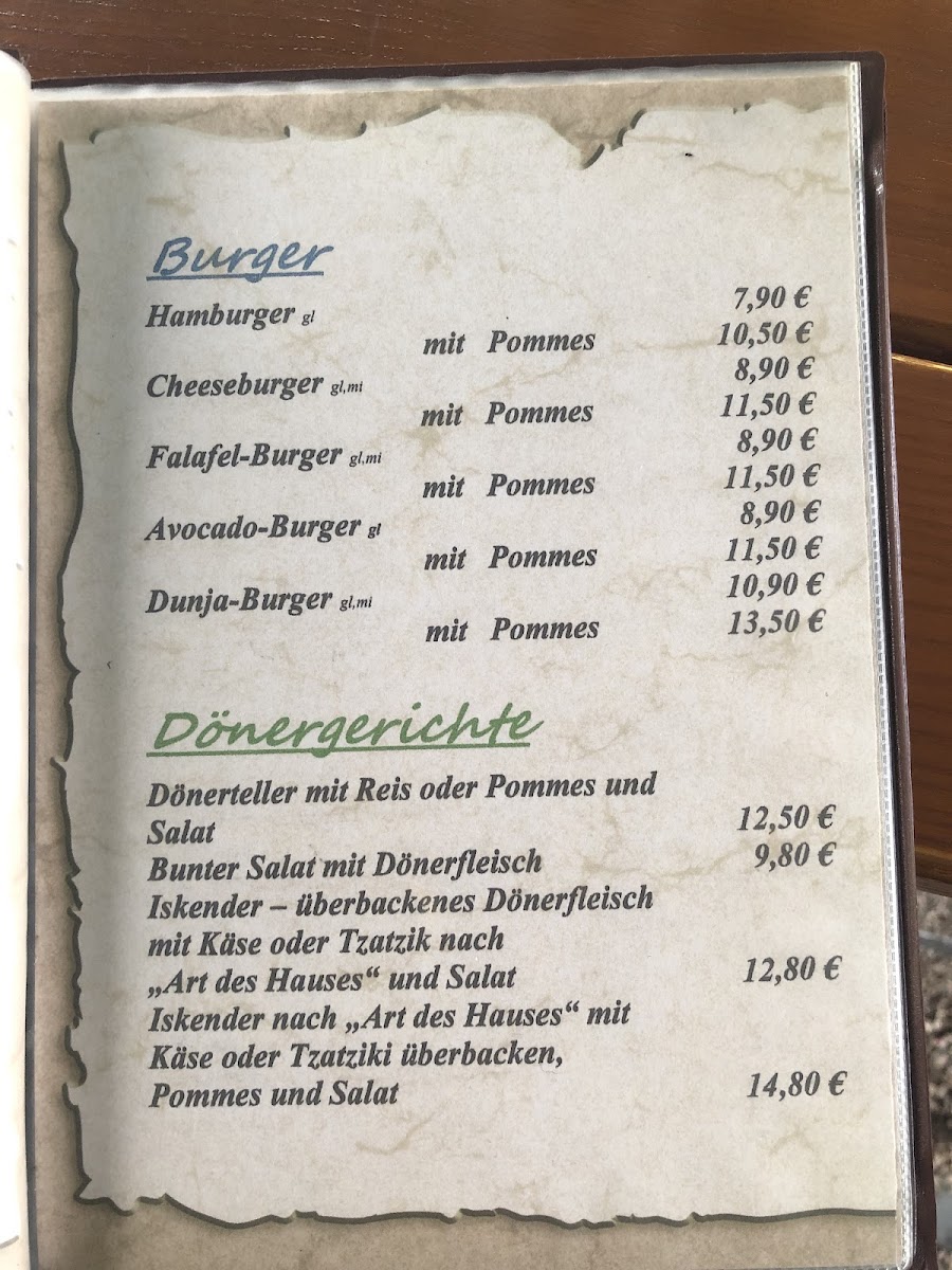 Dunja Grill Photo Menu 5