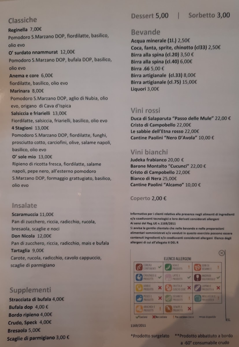 Pizzeria Miramare Photo Menu 1