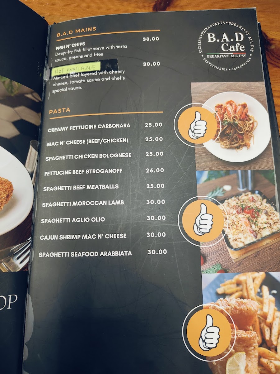 B.A.D Cafe Photo Menu 5