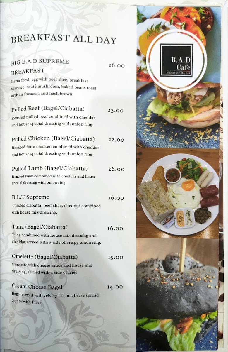 B.A.D Cafe Photo Menu 6
