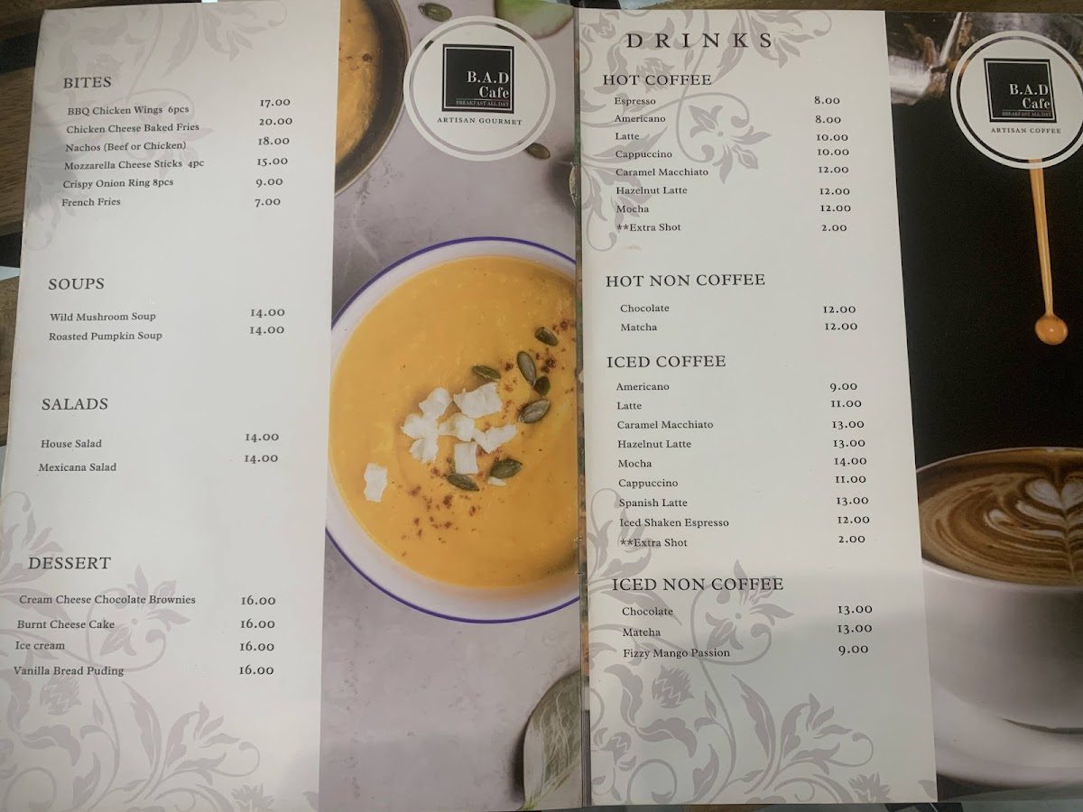 B.A.D Cafe Photo Menu 7