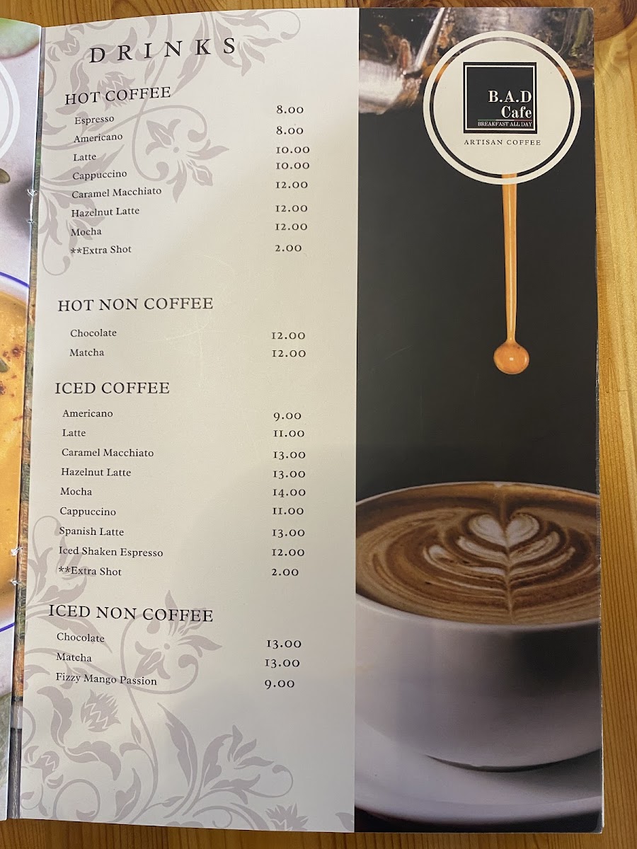 B.A.D Cafe Photo Menu 8