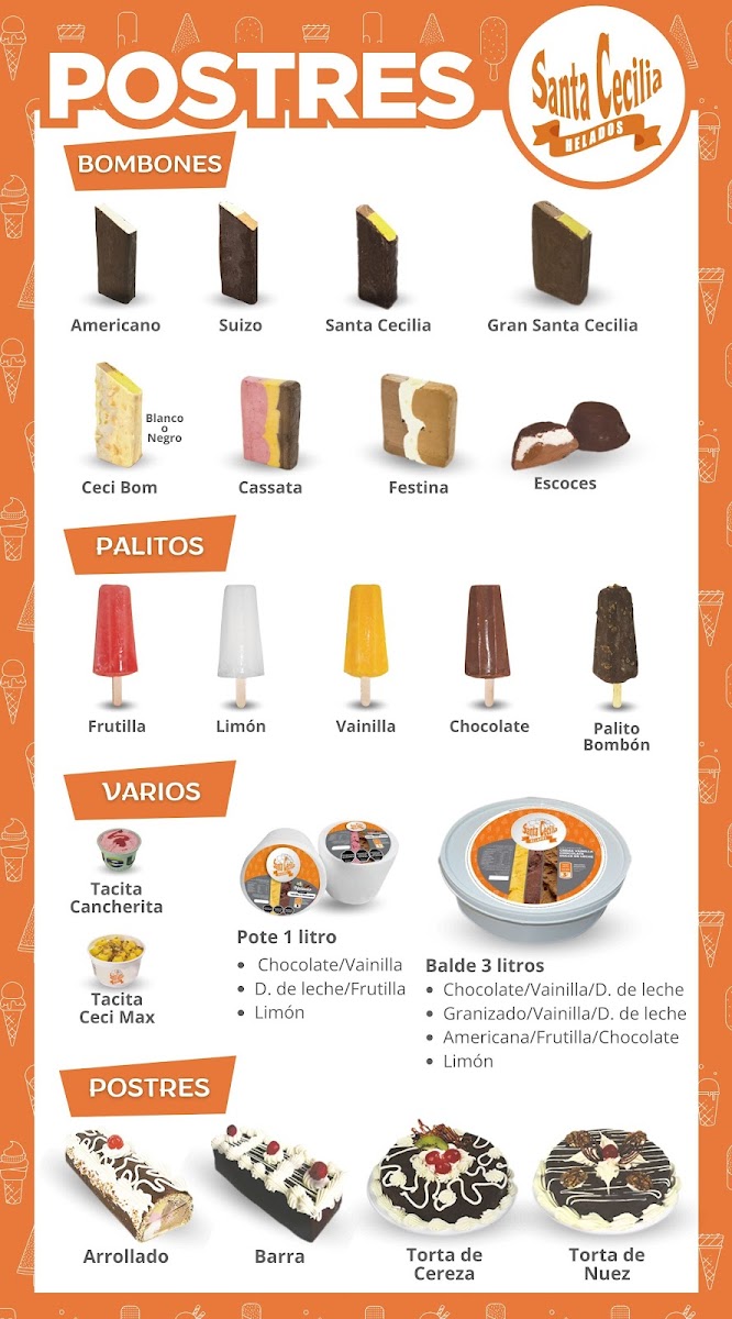 Heladeria Santa Cecilia Photo Menu 1