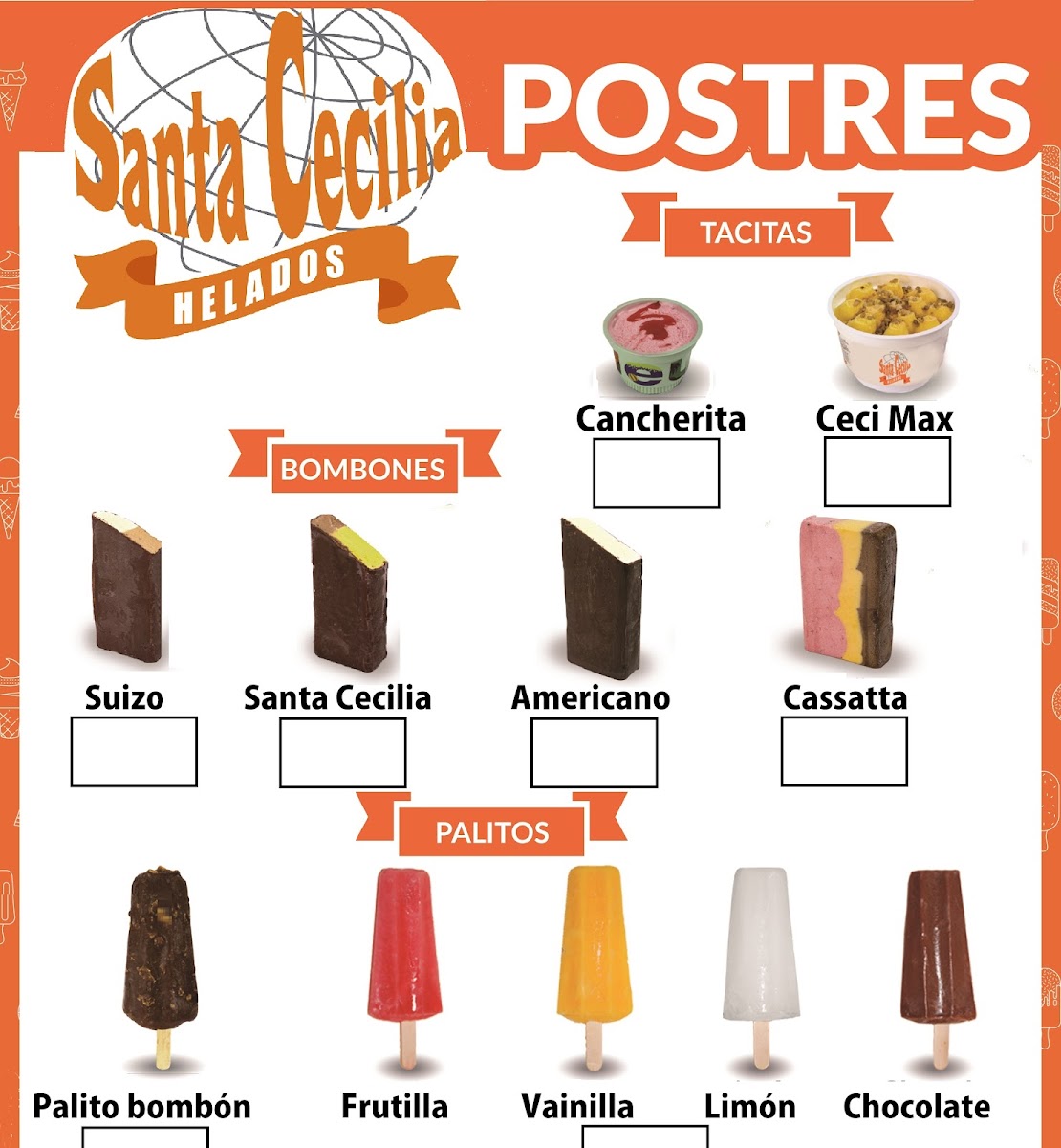 Heladeria Santa Cecilia Photo Menu 4