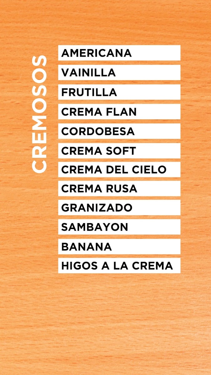 Heladeria Santa Cecilia Photo Menu 5