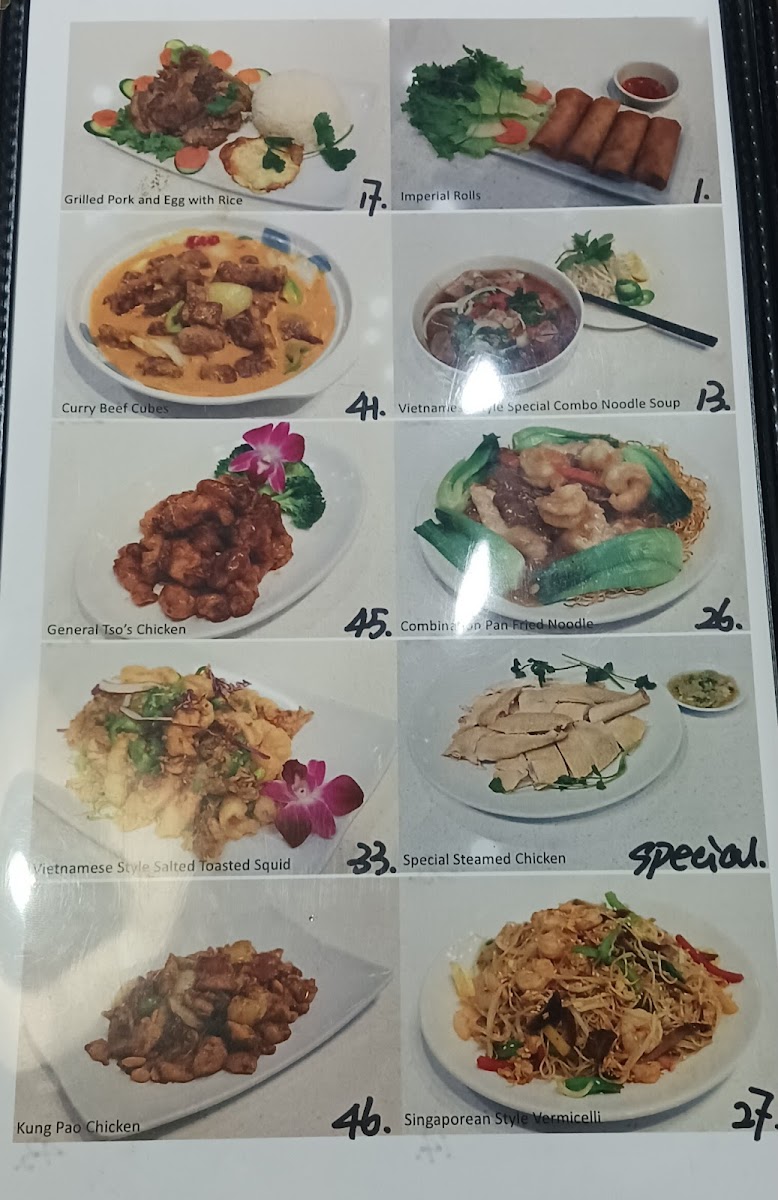 Sinh Sinh Las Vegas Photo Menu 5