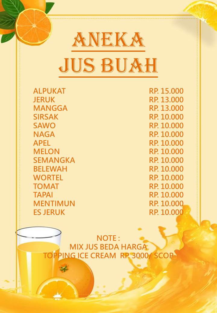 Es Teler Jakarta 2 Photo Menu 5