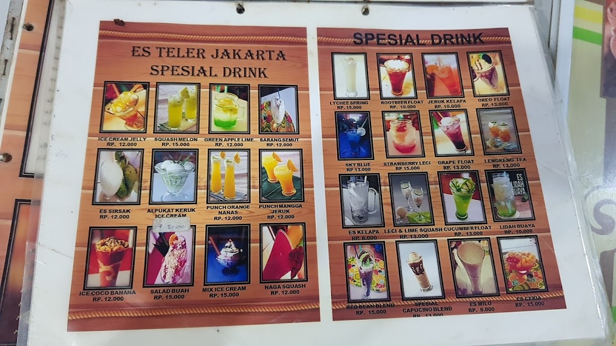 Es Teler Jakarta 2 Photo Menu 8