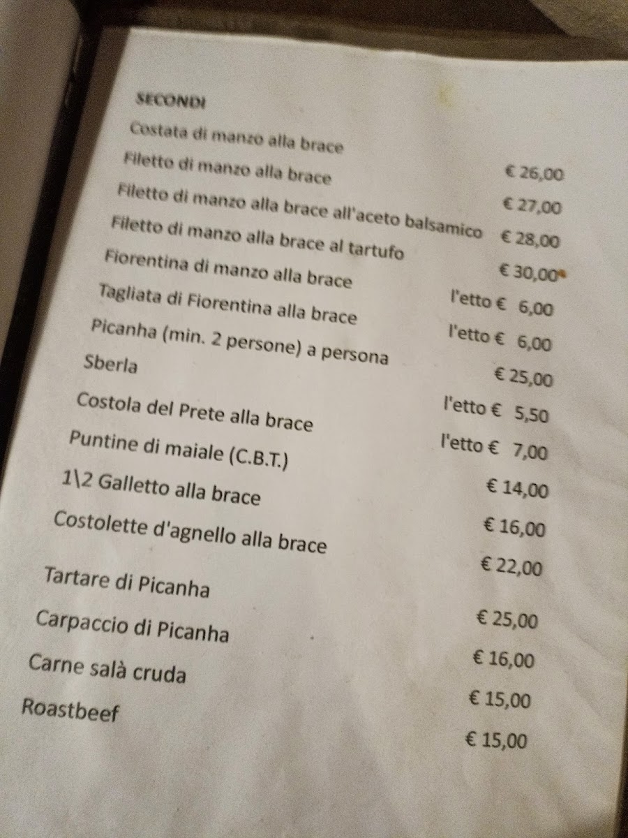 Ristorante Il Carnero Photo Menu 2