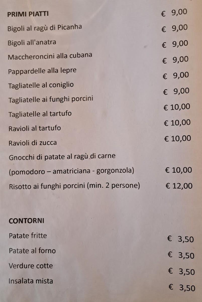 Ristorante Il Carnero Photo Menu 7