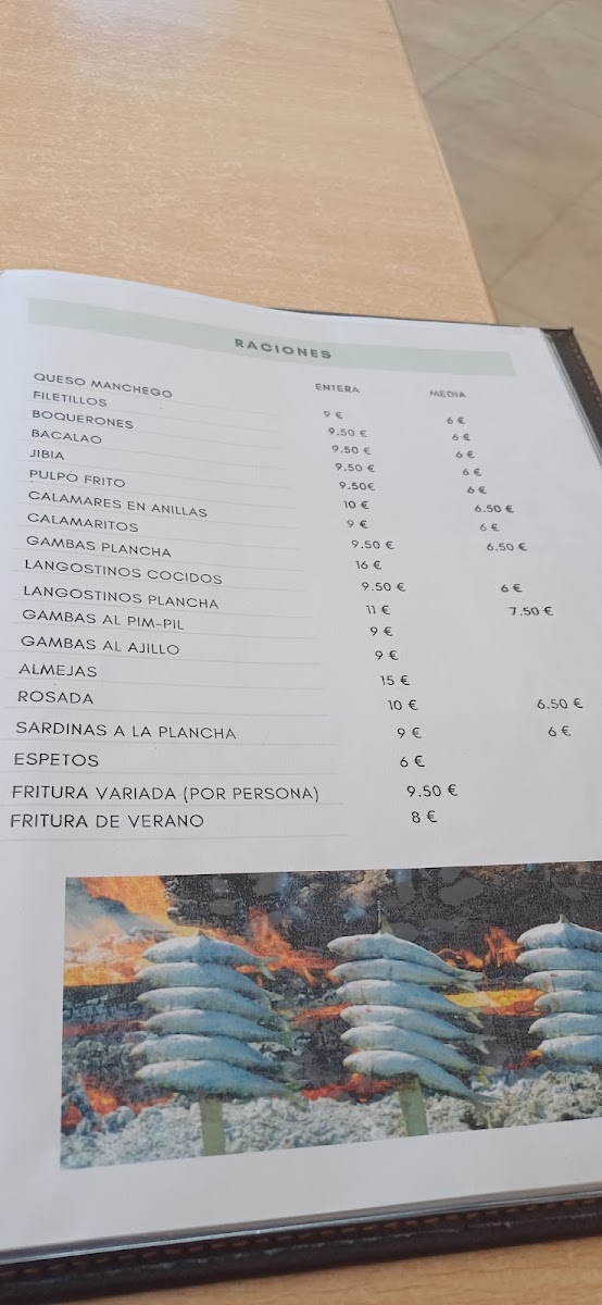 Cafe Bar Axarquia Photo Menu 1