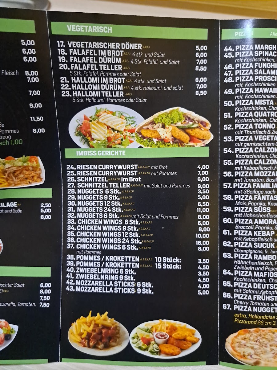 Schollene Grillhaus Photo Menu 1