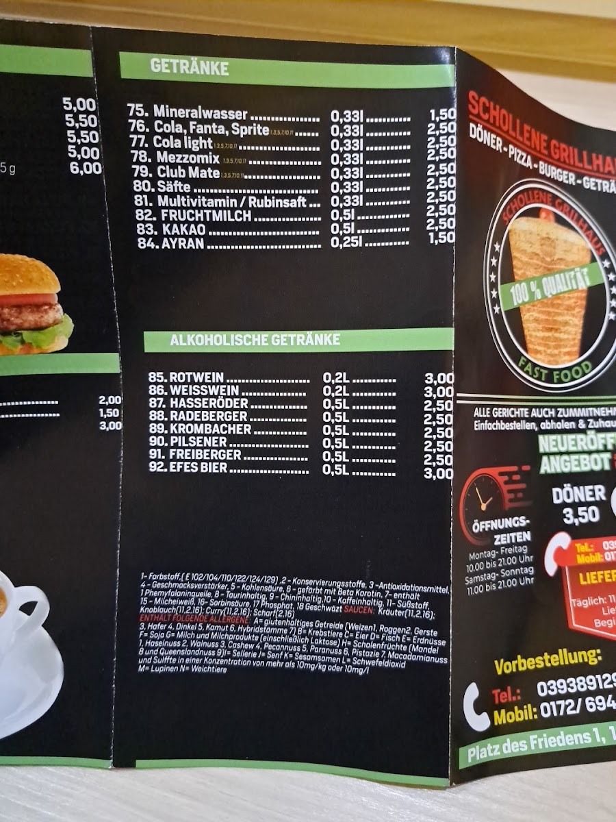 Schollene Grillhaus Photo Menu 4
