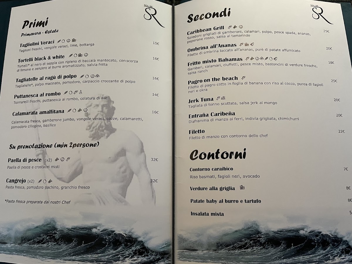 Sea-Re Photo Menu 1
