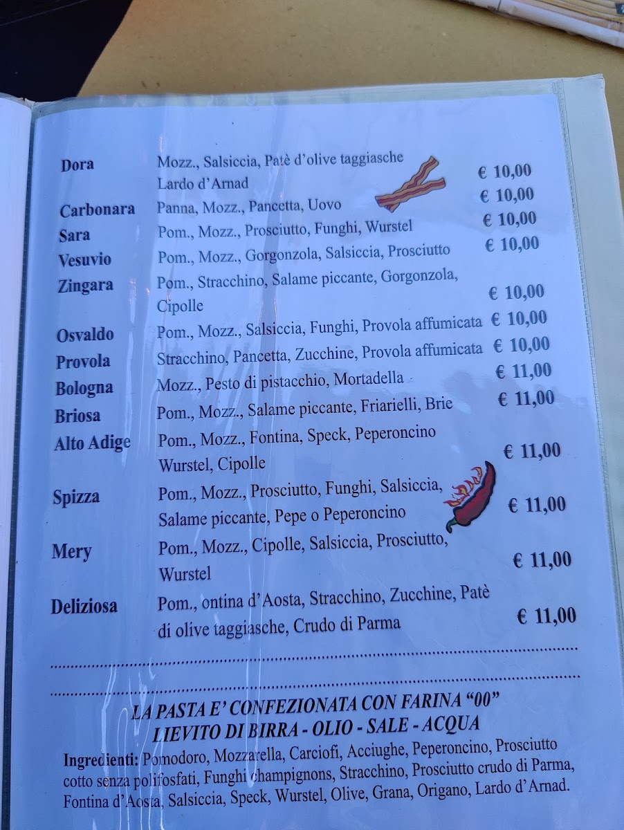 Pizzeria Il Giropizza ex Il Glicine Photo Menu 3