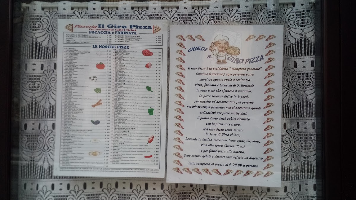 Pizzeria Il Giropizza ex Il Glicine Photo Menu 7