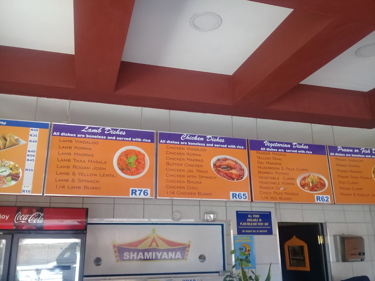 Shamiyana Photo Menu 10