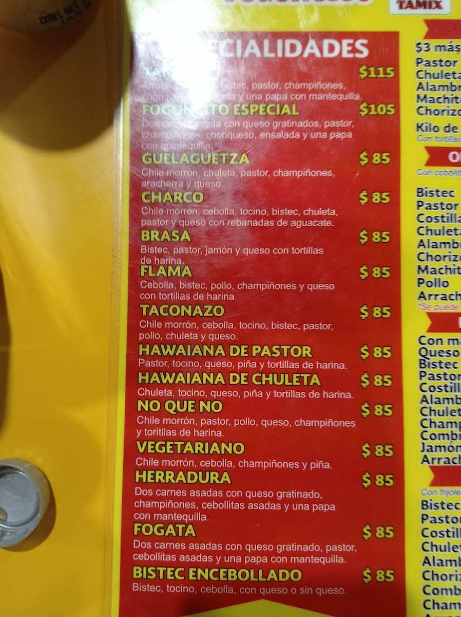 TAQUERIA TAMIX Photo Menu 6