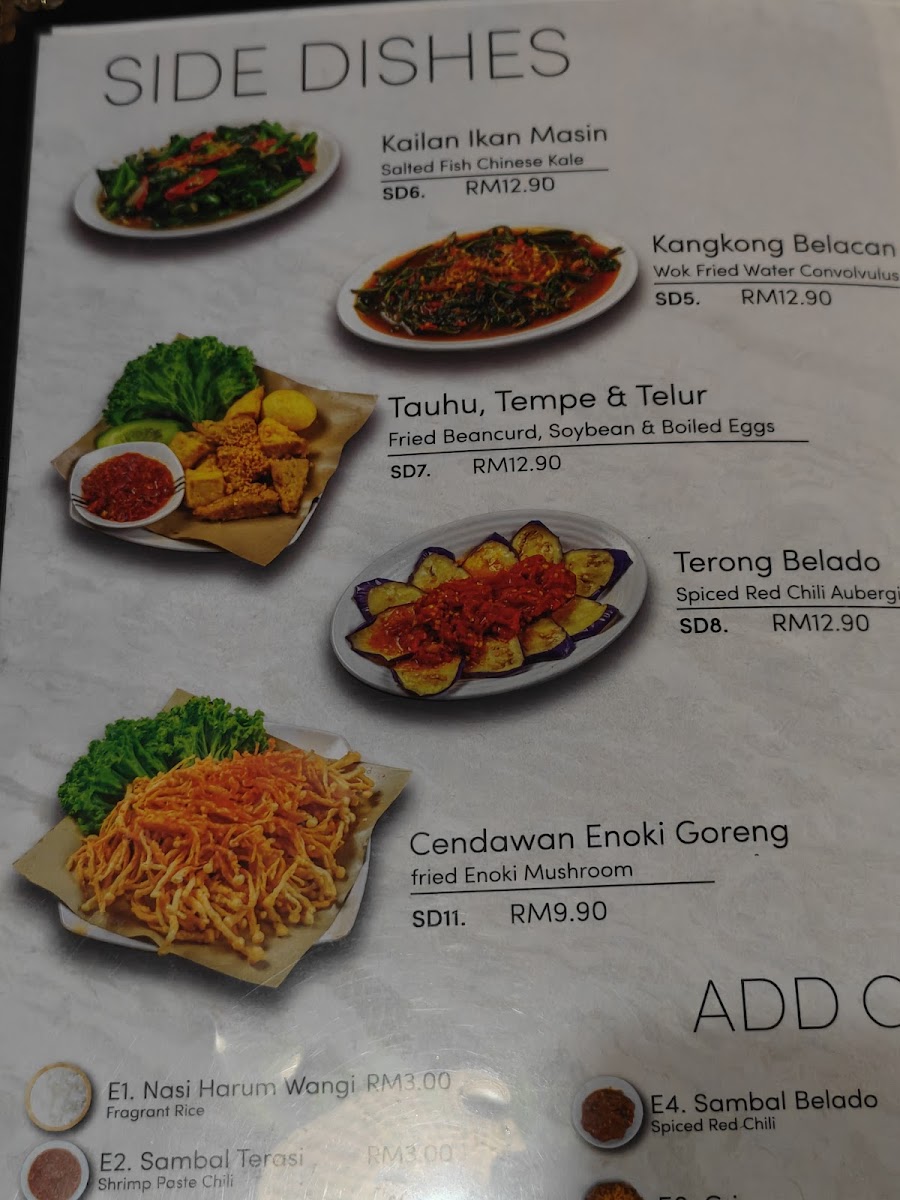 Penyet penyet. Com Photo Menu 2