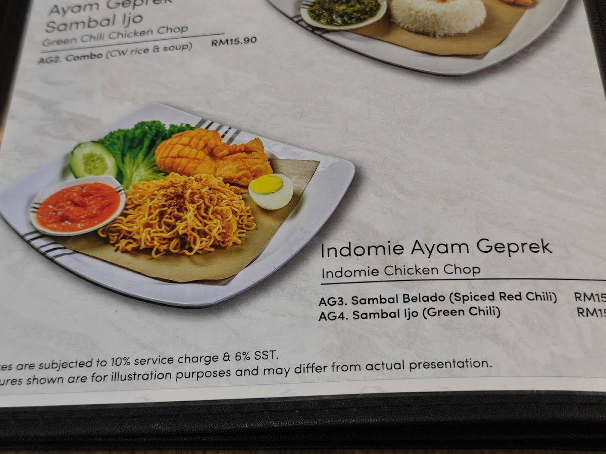 Penyet penyet. Com Photo Menu 3