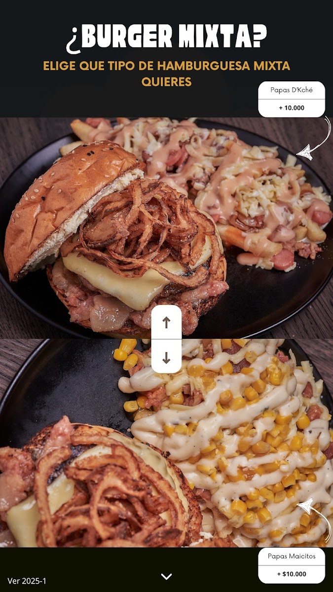 D'Kché Burger Obrero Photo Menu 3