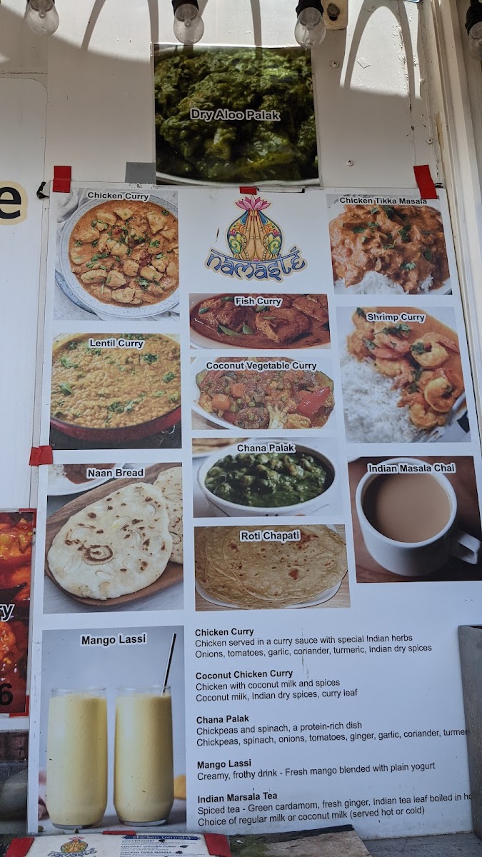 Namaste Indian Food Photo Menu 3