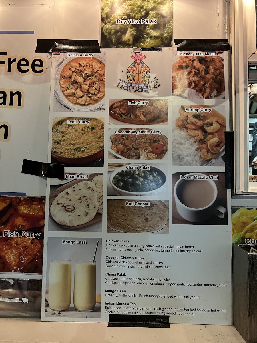 Namaste Indian Food Photo Menu 4