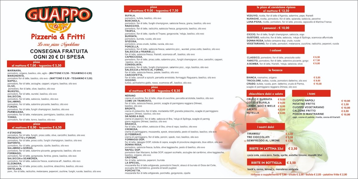Guappo pizzeria Photo Menu 4