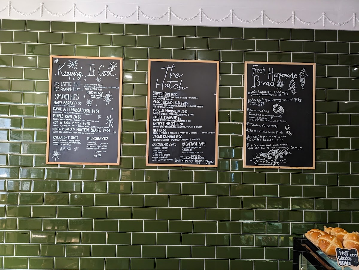 BigWigs Bakery Highcliffe Photo Menu 1