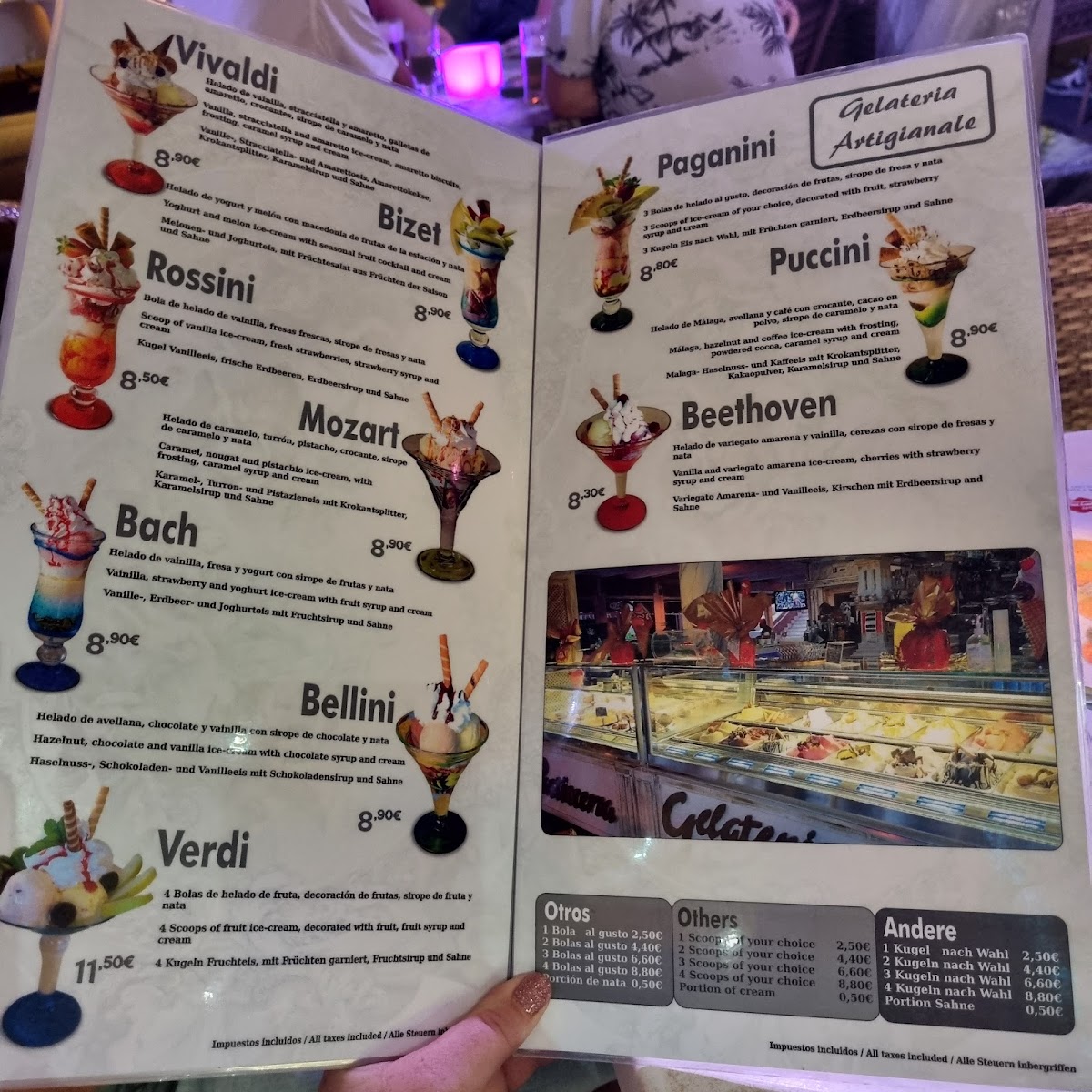 Restaurant Ritz Photo Menu 1