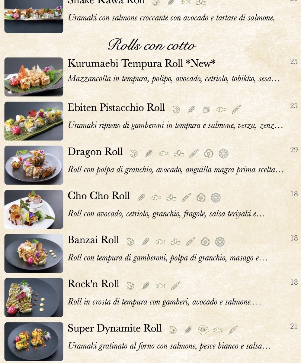 Sushisen Photo Menu 1