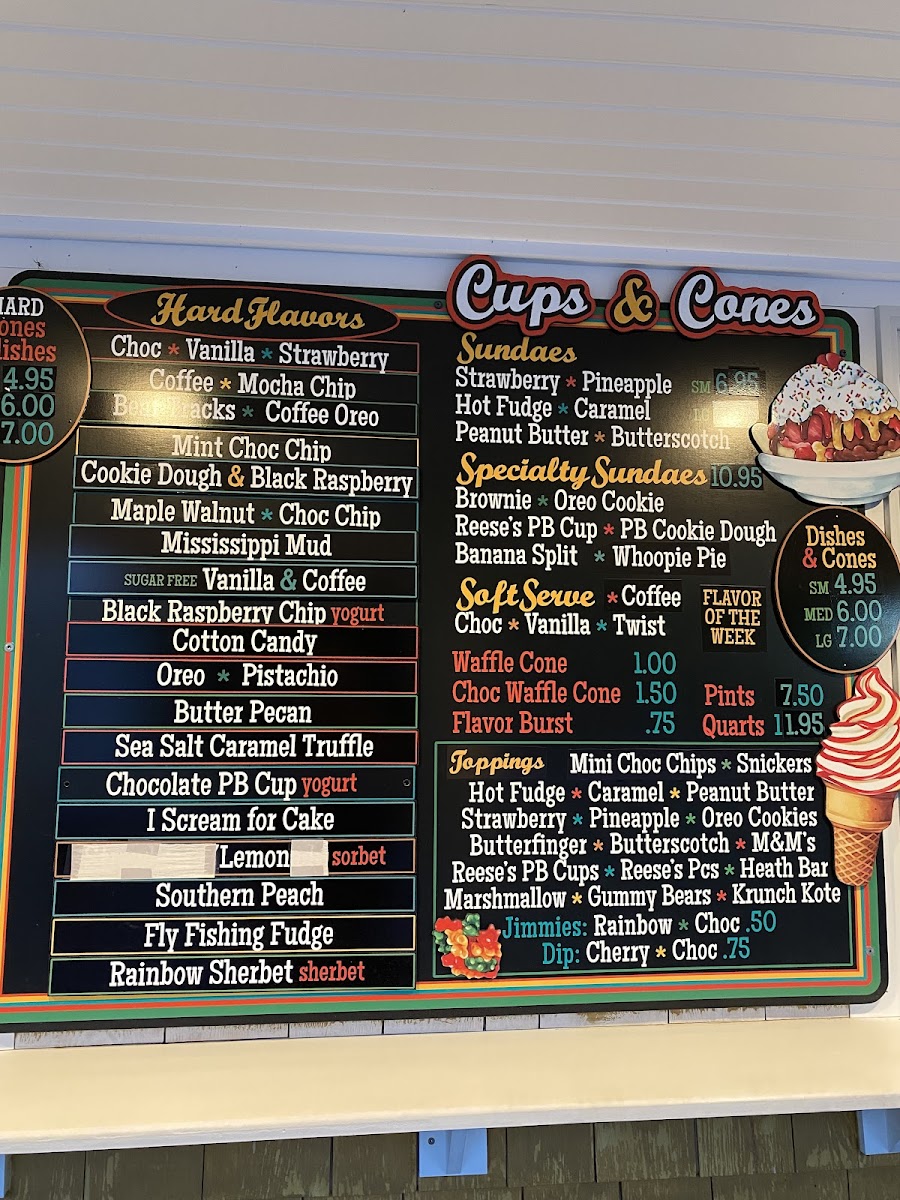 Ashland Farm Dairy Photo Menu 1