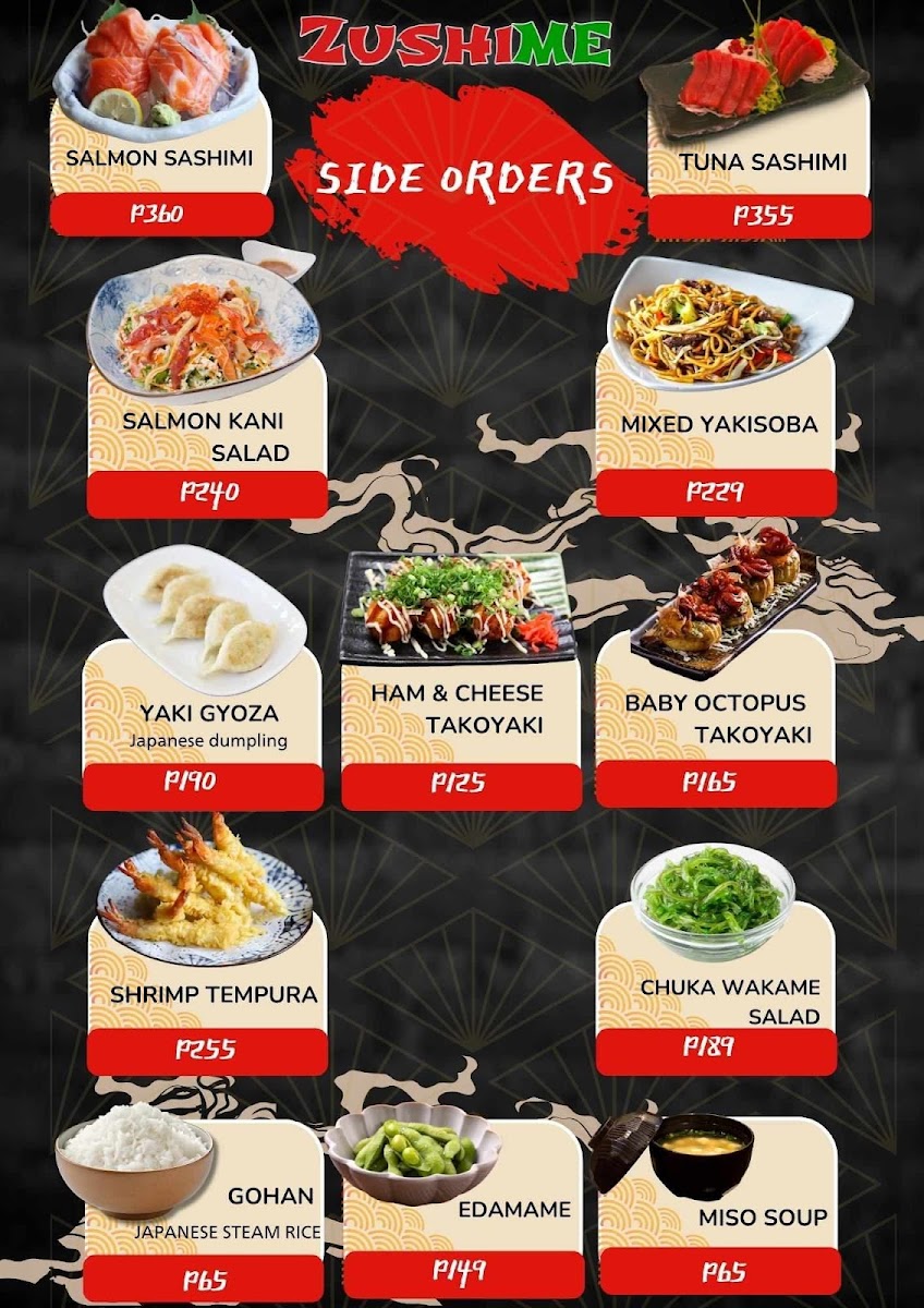 Zushi Me Photo Menu 5