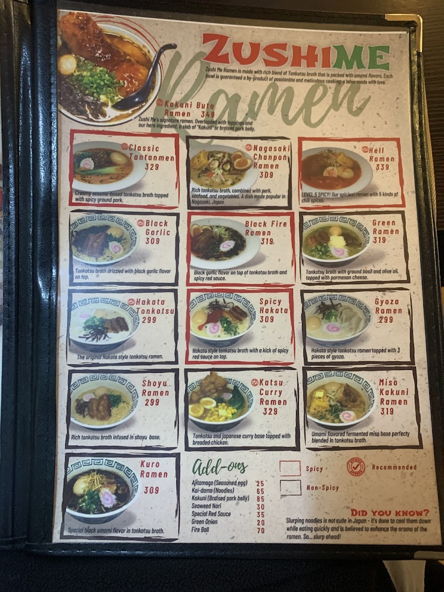 Zushi Me Photo Menu 7