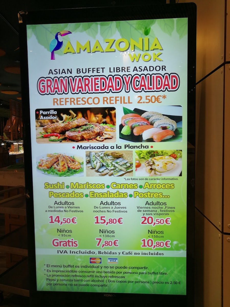 Selva Wok CC Lagoh Sevilla Photo Menu 2