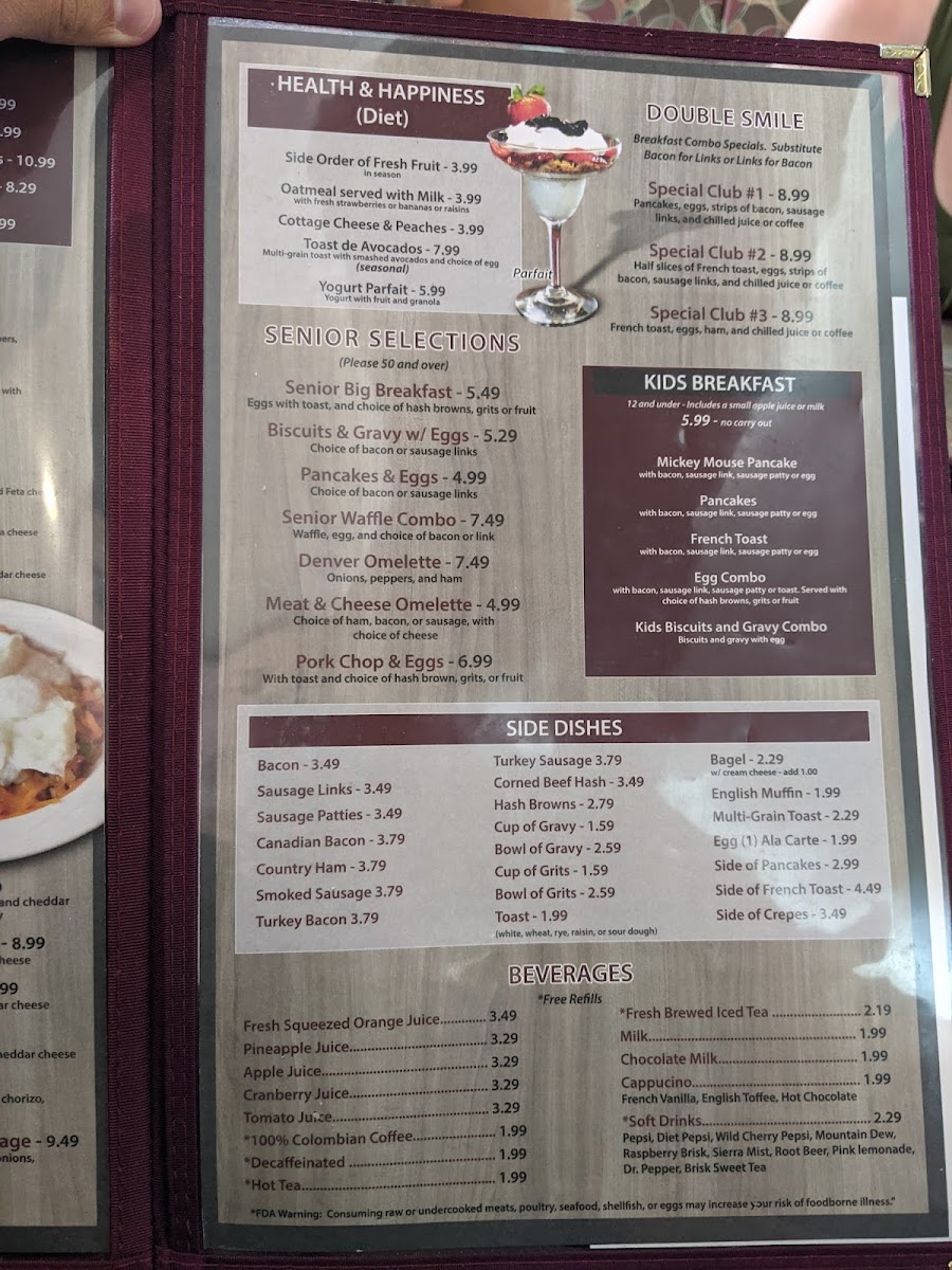 Maria's Family Restaurant Photo Menu 6