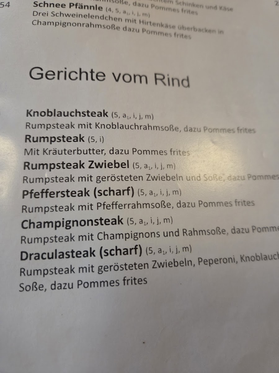 Schnitzelhaus Photo Menu 3
