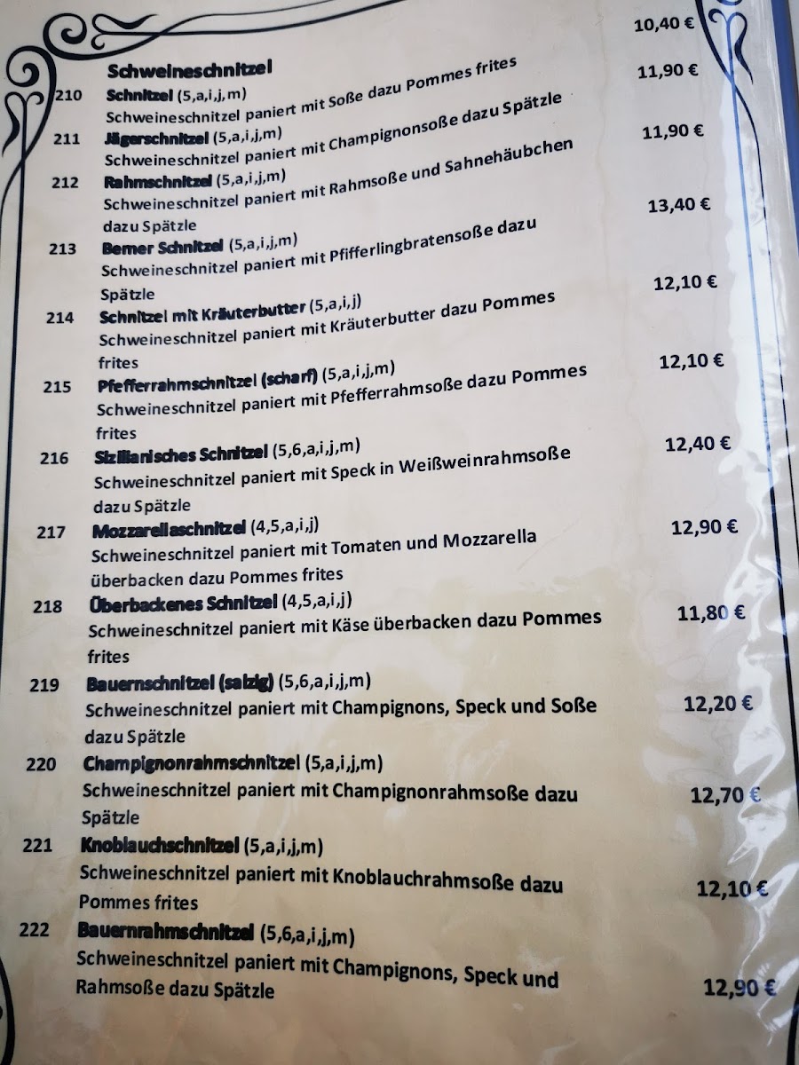 Schnitzelhaus Photo Menu 7