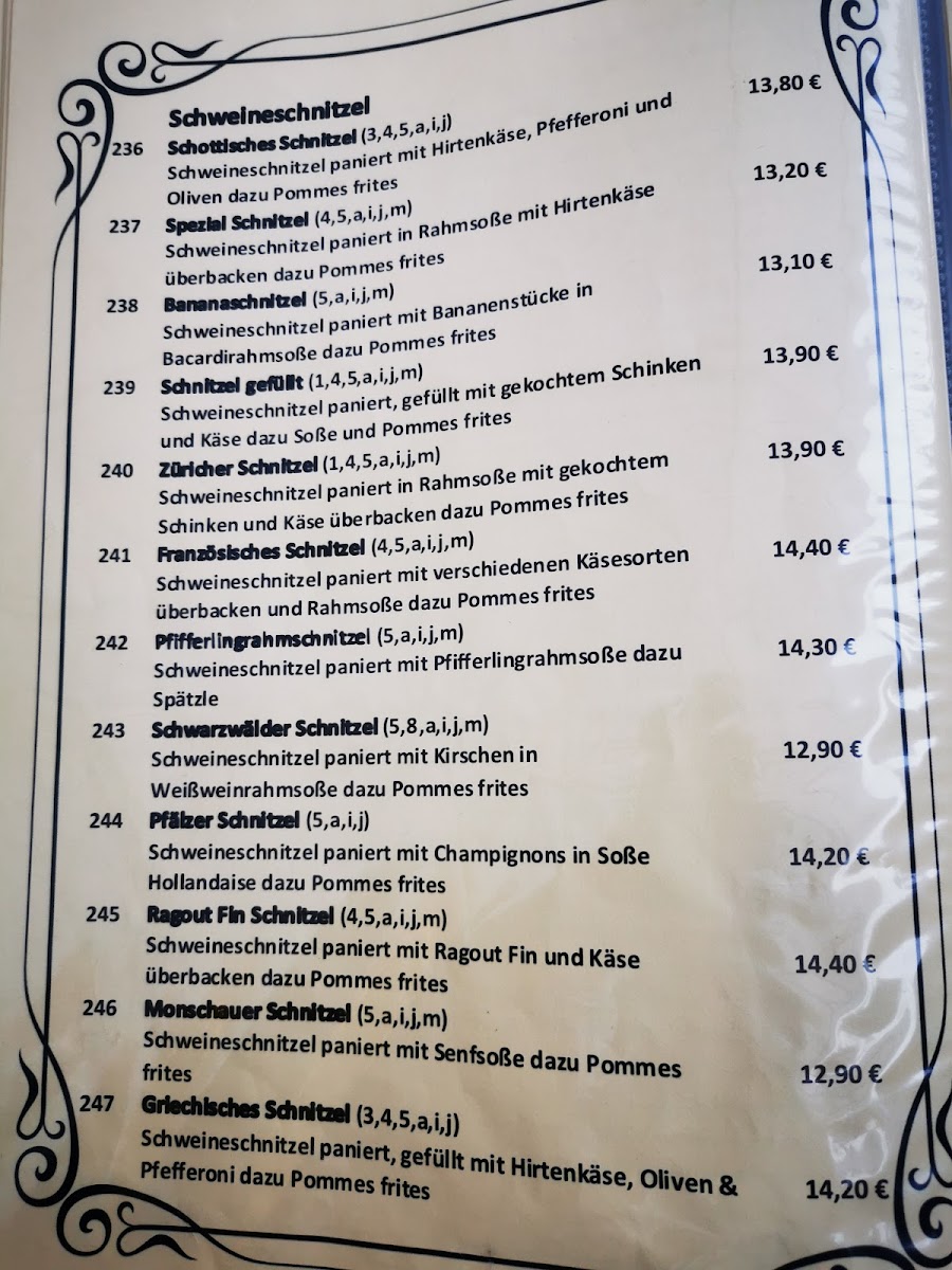 Schnitzelhaus Photo Menu 8