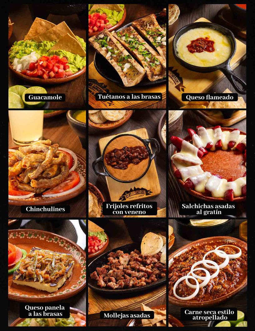 Los Legendarios Santa Catarina Photo Menu 2