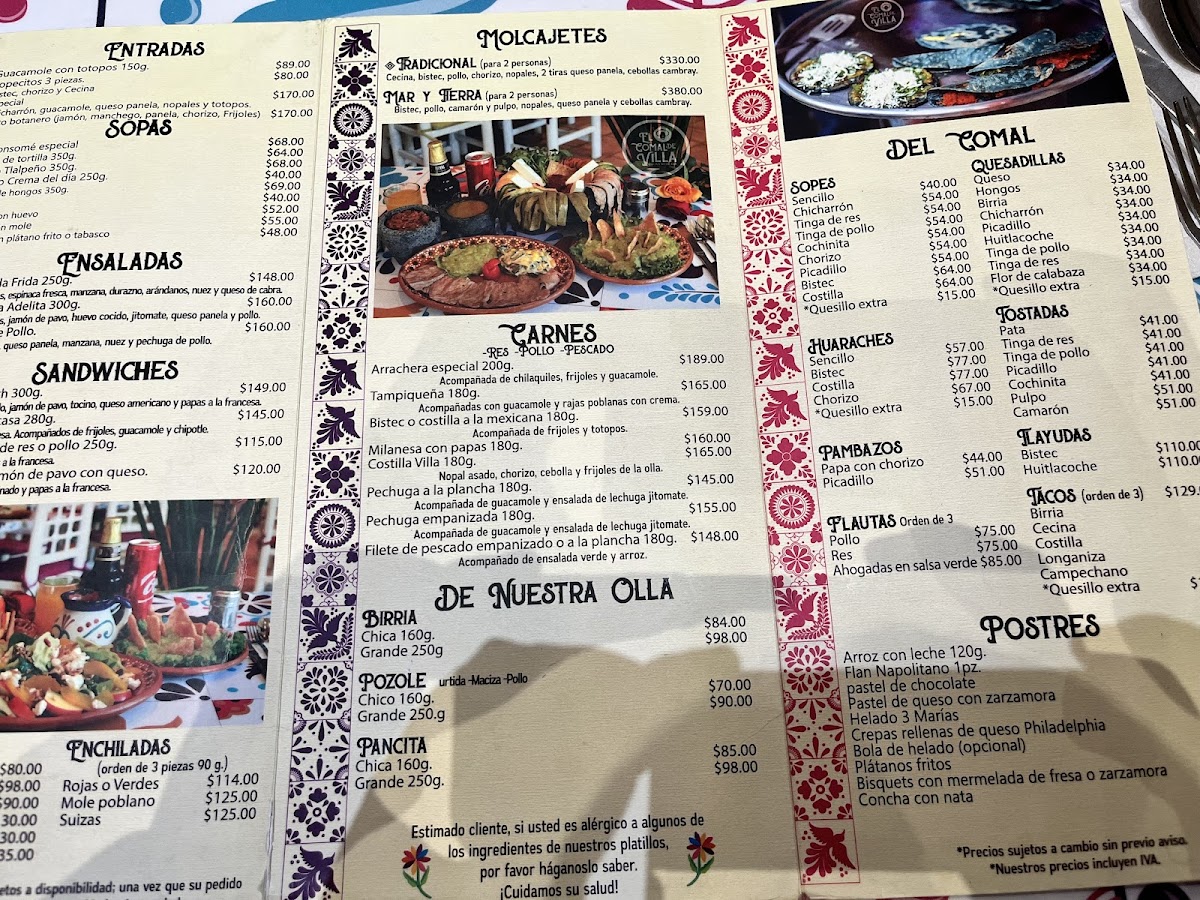 El Comal De Villa Photo Menu 10