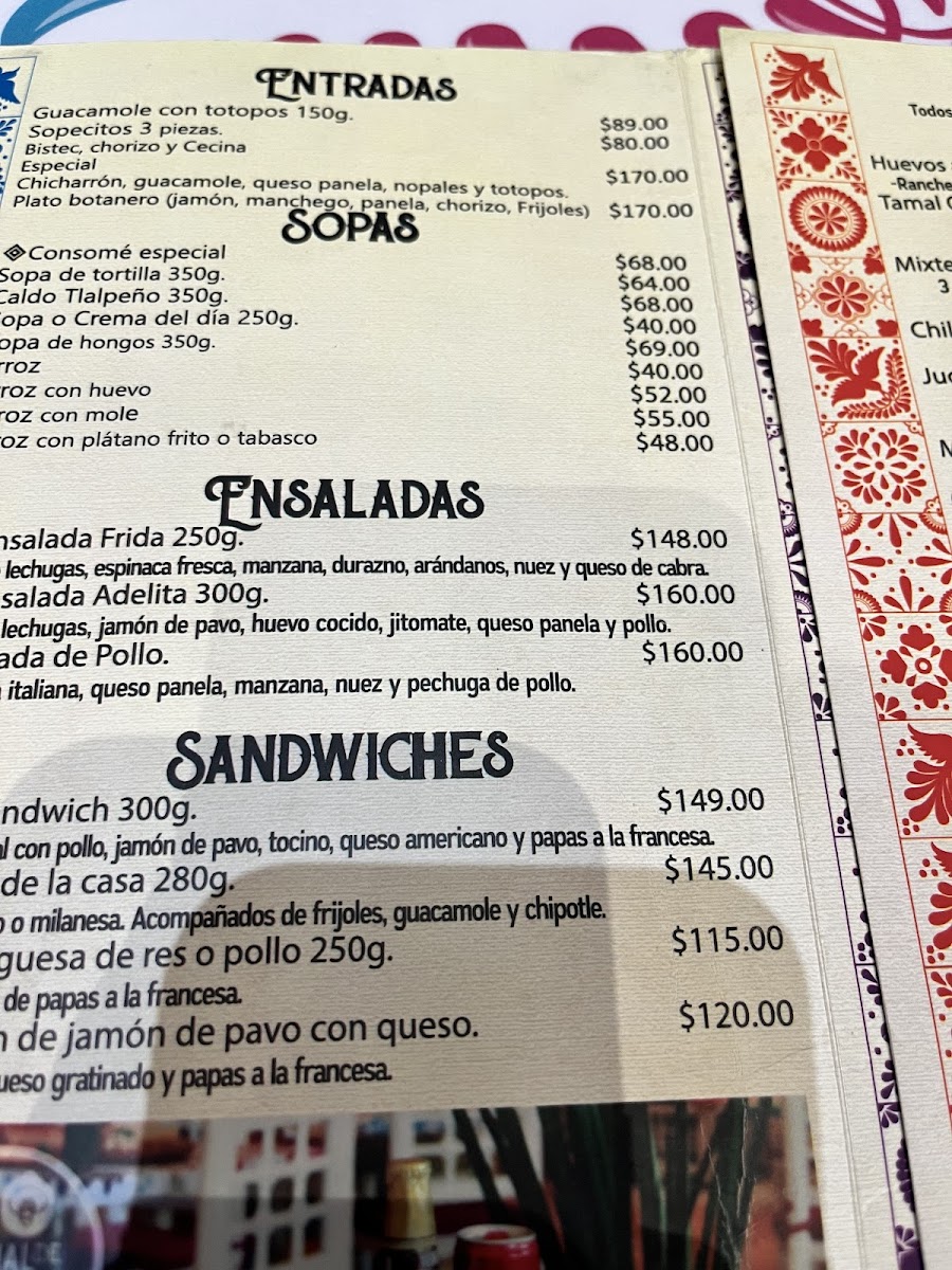El Comal De Villa Photo Menu 8