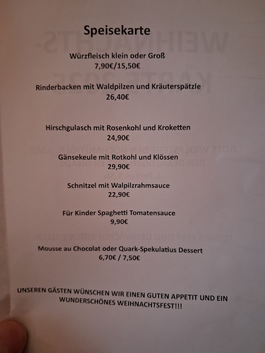 Kellerbar Freital Photo Menu 1