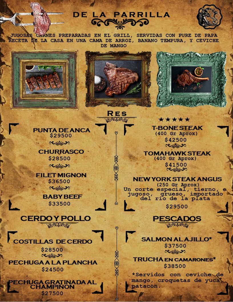 Casa de Soto Photo Menu 2