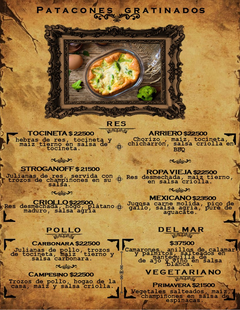 Casa de Soto Photo Menu 3