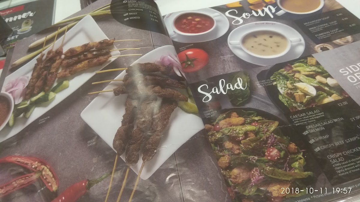 Secret Recipe Tampin Photo Menu 7