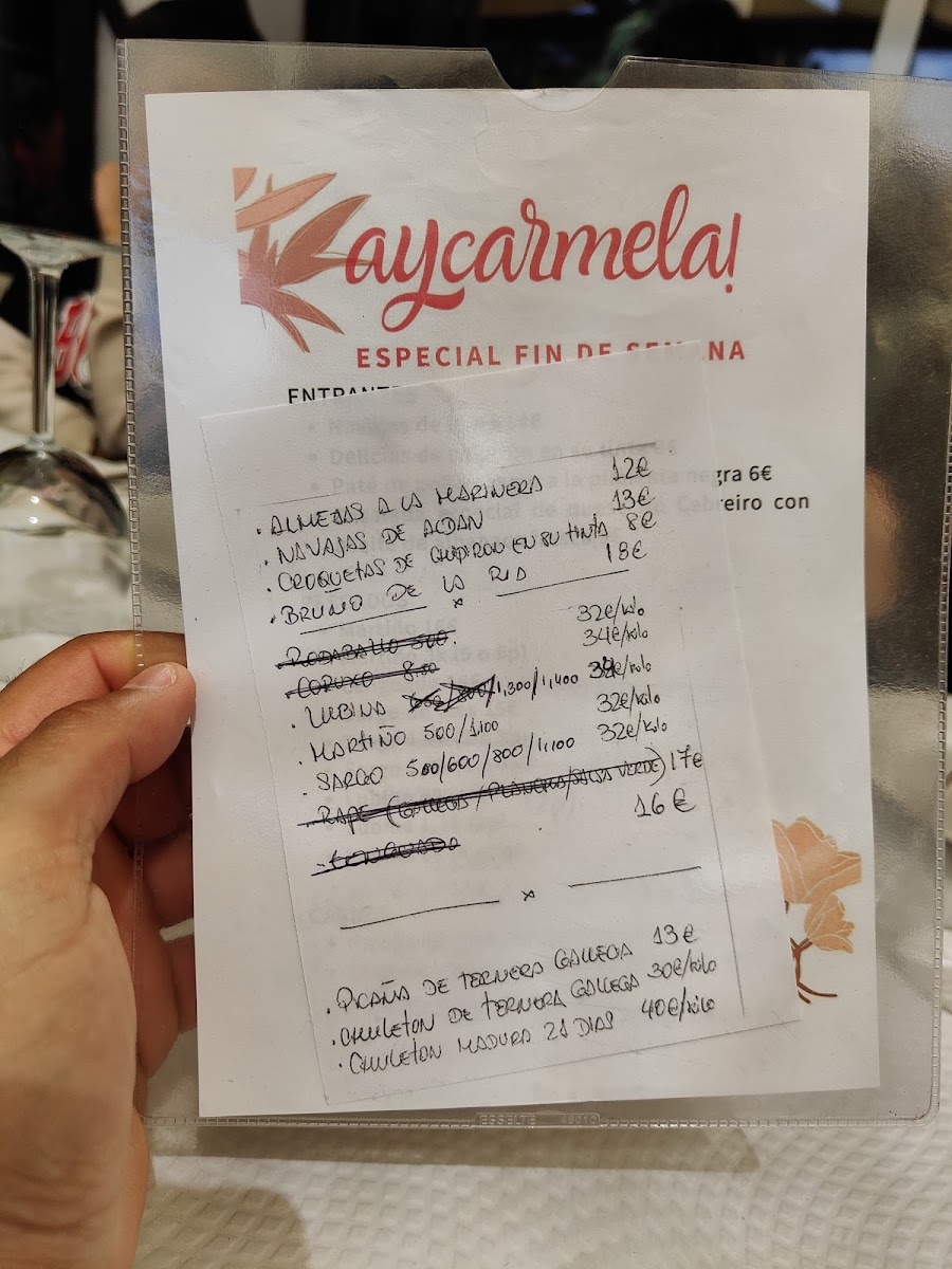 Restaurante Ay Carmela! Photo Menu 10