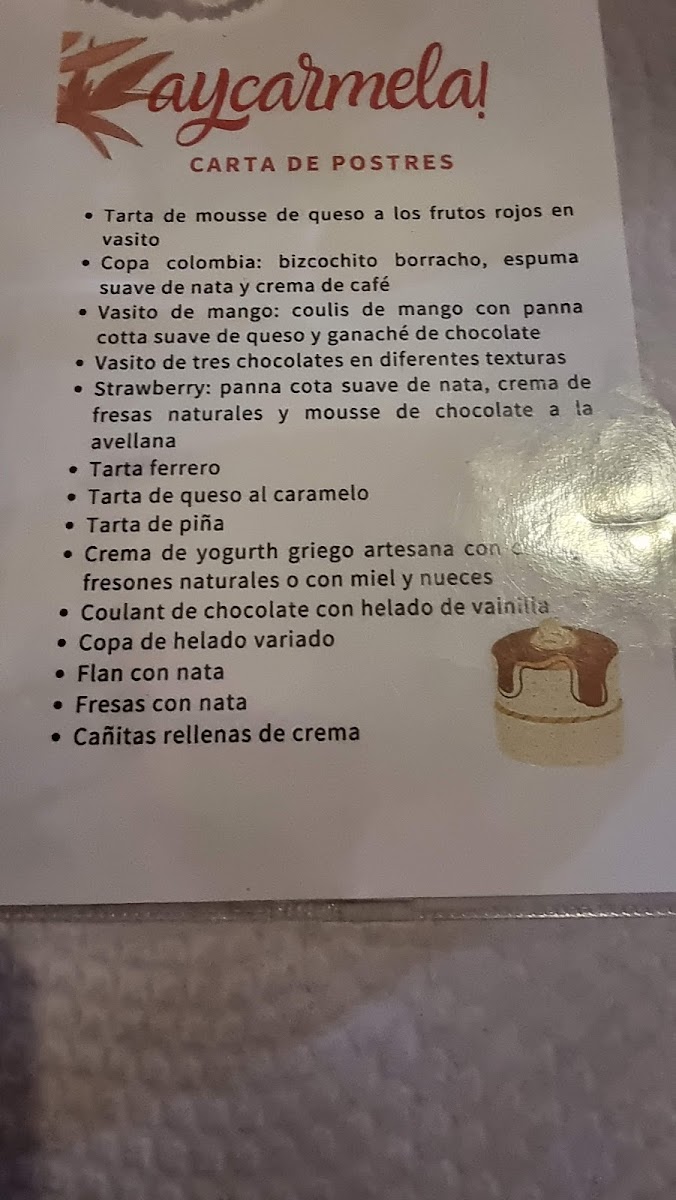 Restaurante Ay Carmela! Photo Menu 5